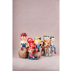 Figurine en bois pour enfant | Carole la Porte à Côté