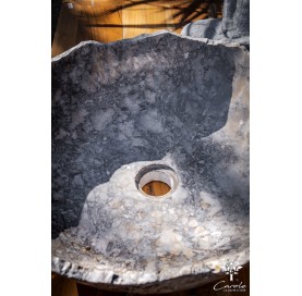 Vasque grise en marbre 42cm