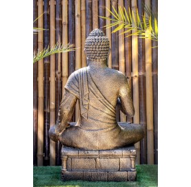 Statue bouddha borobudur 125cm