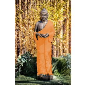 Statue bouddha debout offrande