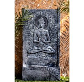 Fontaine bouddha rayonnant monobloc 140cm