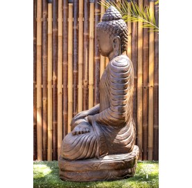 Statue bouddha tunique 160cm