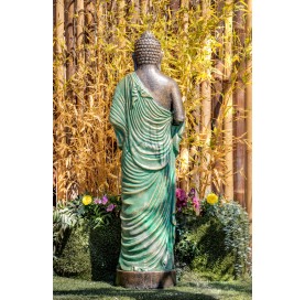 Statue bouddha debout offrande