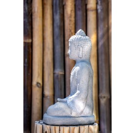 Statue bouddha assis paré 40cm