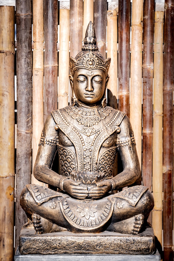 Statue bouddha thaï 105cm