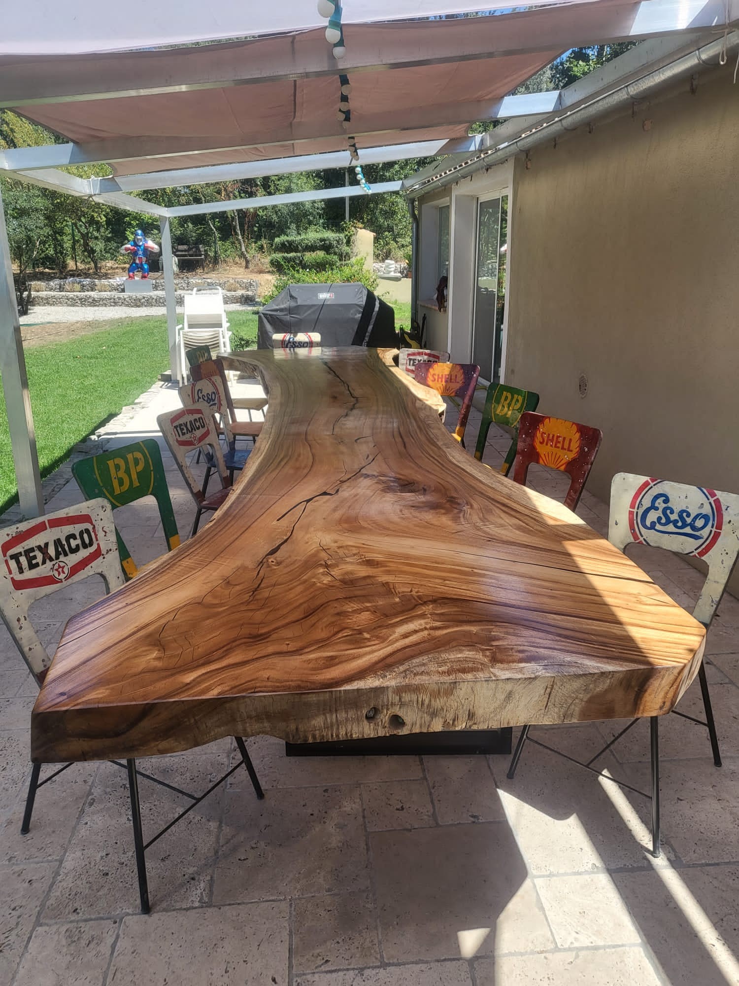 Plateau en suar 200-220cm