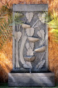 Fontaine feuille de bananier 155cm