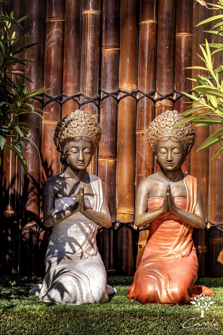 Statue femme balinaise 65cm