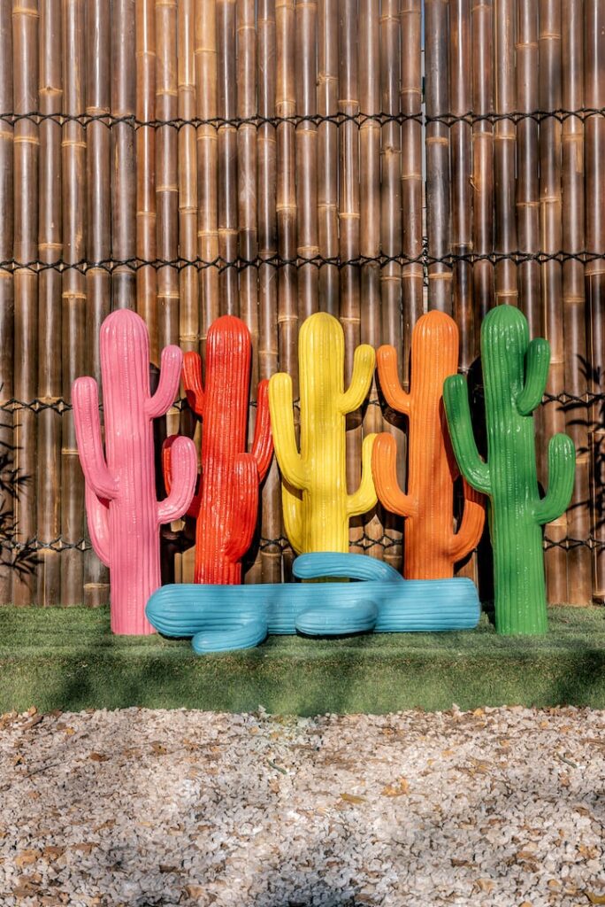 ADM - Sculpture en résine 'Cactus petit' | Leroy Merlin