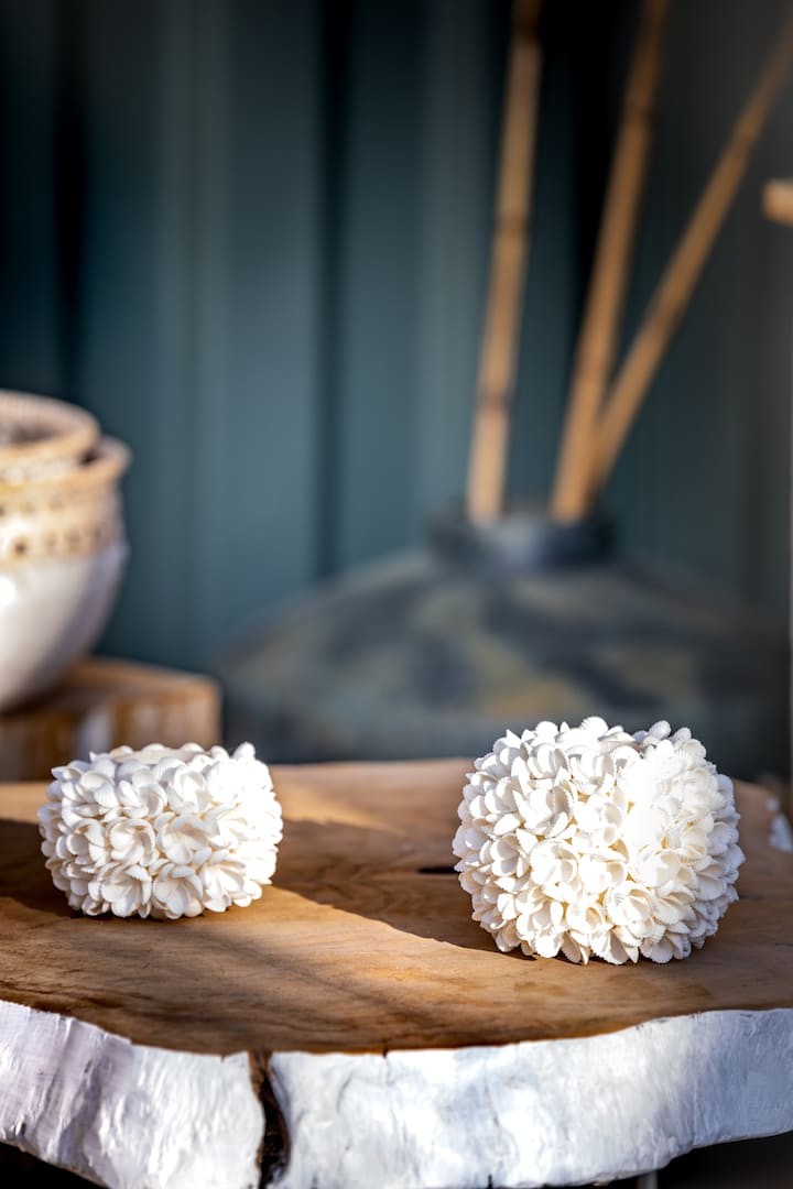 Bougeoir coquillages